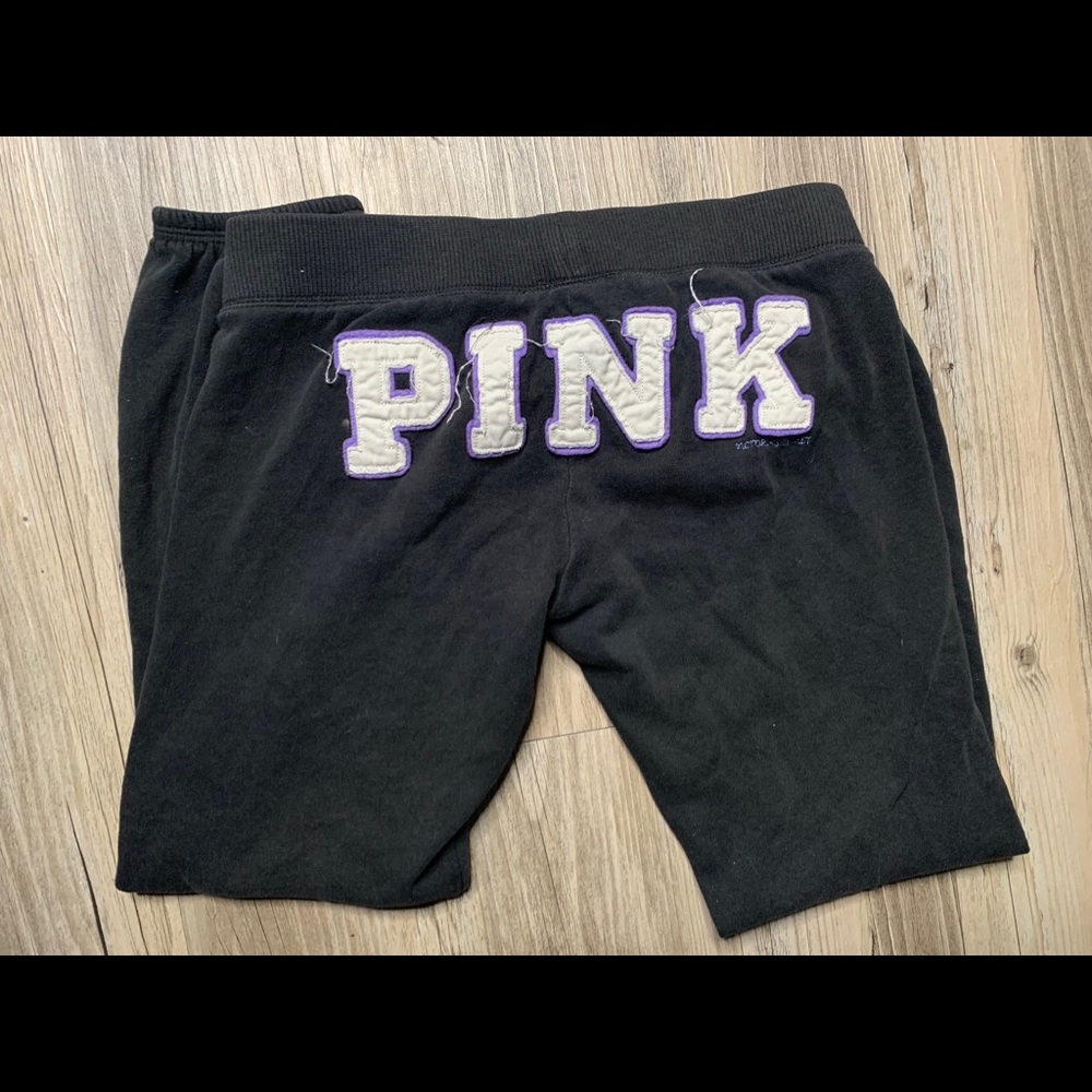Victoria Secret PINK Extra Small Black Sweat Pants